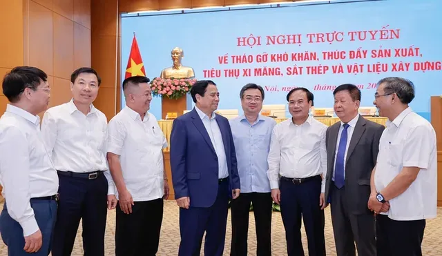 Thủ tướng: Phát triển ngành xi măng, sắt thép, VLXD phải bảo đảm hiệu quả, bền vững - Ảnh 3. Thủ tướng: Phát triển ngành xi măng, sắt thép, VLXD phải bảo đảm hiệu quả, bền vững - Ảnh 3.
