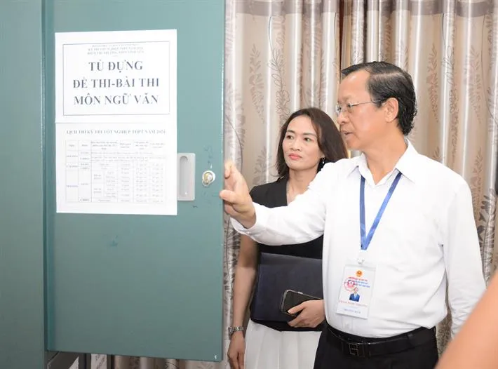Chuẩn bị kỹ lưỡng, tạo mọi điều kiện thuận lợi nhất cho thí sinh thi tốt nghiệp THPT 2024 - Ảnh 2. Chuẩn bị kỹ lưỡng, tạo mọi điều kiện thuận lợi nhất cho thí sinh thi tốt nghiệp THPT 2024 - Ảnh 2.