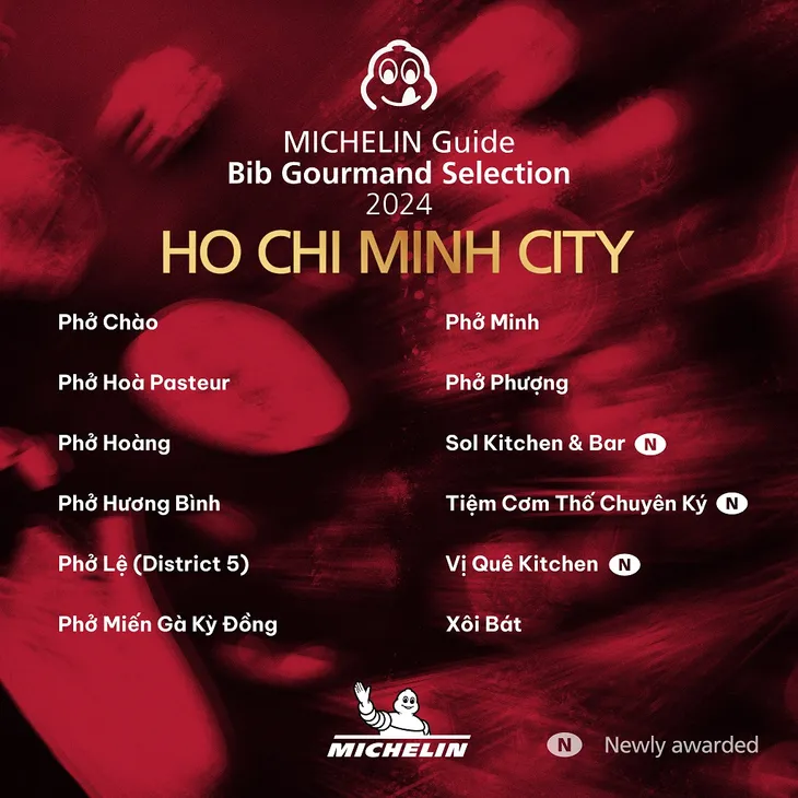 Michelin Guide công bố danh sách 42 quán ngon giá rẻ tại Hà Nội và TP Hồ Chí Minh - Ảnh 4. Michelin Guide công bố danh sách 42 quán ngon giá rẻ tại Hà Nội và TP Hồ Chí Minh - Ảnh 4.