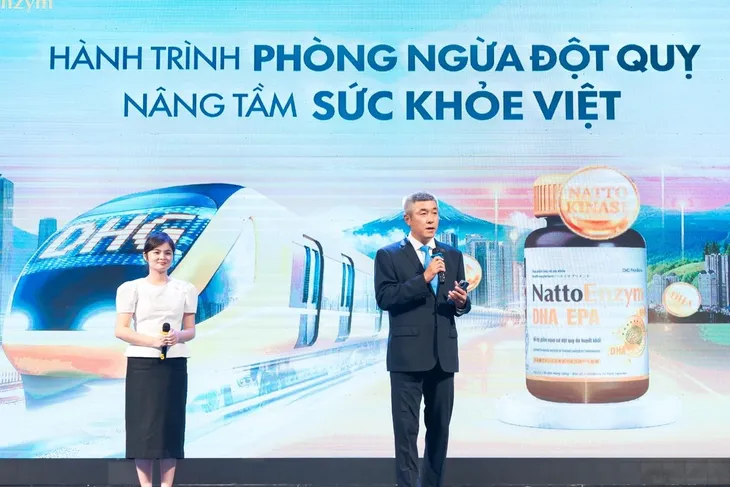 NattoEnzym DHA EPA: bước tiến mới của Dược Hậu Giang trong ngăn ngừa đột quỵ - Ảnh 1. NattoEnzym DHA EPA: bước tiến mới của Dược Hậu Giang trong ngăn ngừa đột quỵ - Ảnh 1.