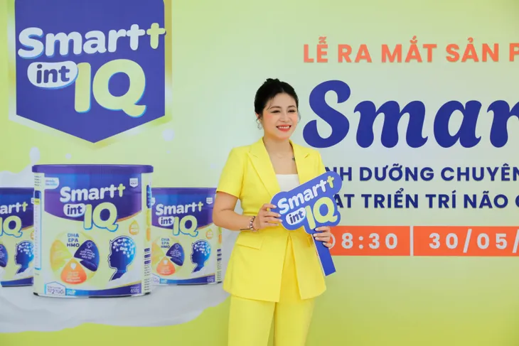 Ra mắt sản phẩm Smart IQ - Dinh dưỡng chuyên biệt, phát triển trí não cho trẻ - Ảnh 2. Ra mắt sản phẩm Smart IQ - Dinh dưỡng chuyên biệt, phát triển trí não cho trẻ - Ảnh 2.