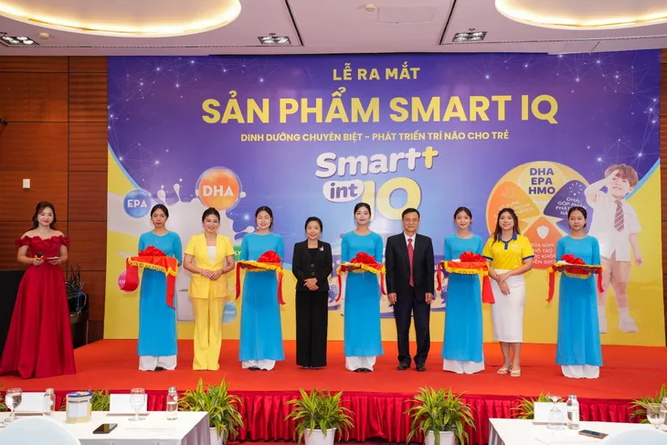 Ra mắt sản phẩm Smart IQ - Dinh dưỡng chuyên biệt, phát triển trí não cho trẻ - Ảnh 1. Ra mắt sản phẩm Smart IQ - Dinh dưỡng chuyên biệt, phát triển trí não cho trẻ - Ảnh 1.