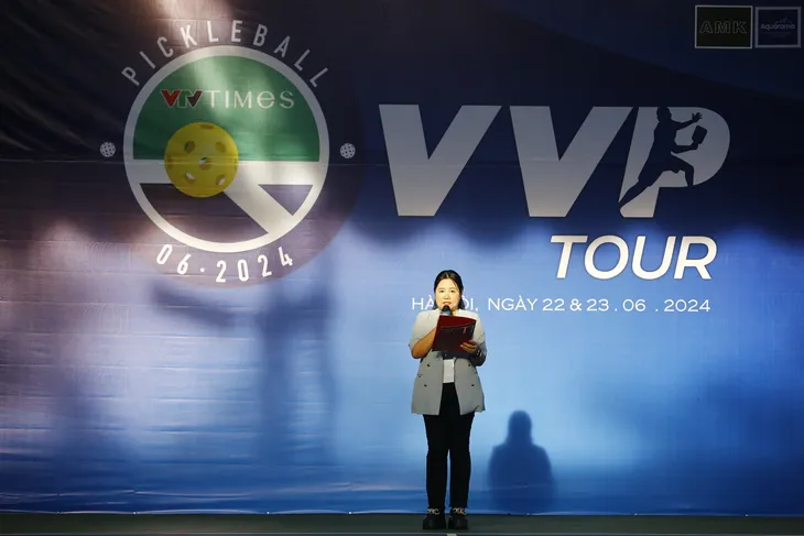 Khai mạc giải đấu VTV Times Pickleball - VVP Tour 2024 - Ảnh 1.