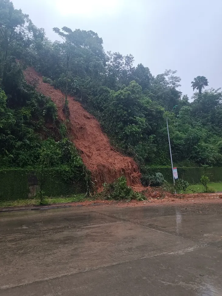 Mưa lớn gây sạt lở tại Tuyên Quang, dự báo Bắc Bộ tiếp tục mưa to - Ảnh 1. Mưa lớn gây sạt lở tại Tuyên Quang, dự báo Bắc Bộ tiếp tục mưa to - Ảnh 1.