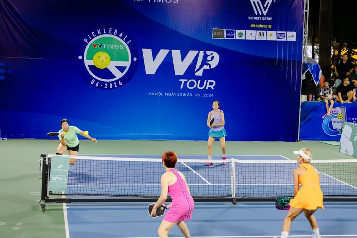 VTV Times Pickleball - VVP Tour 2024 khép lại với 13 trận chung kết ấn tượng, kịch tính - Ảnh 18. VTV Times Pickleball - VVP Tour 2024 khép lại với 13 trận chung kết ấn tượng, kịch tính - Ảnh 18.