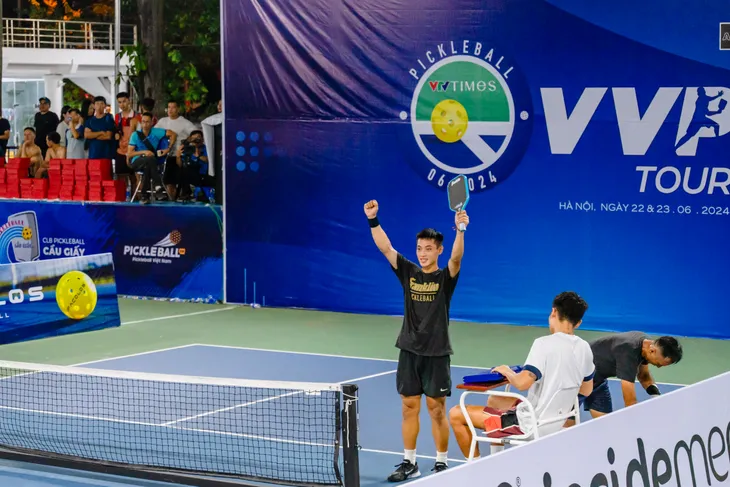 VTV Times Pickleball - VVP Tour 2024 khép lại với 13 trận chung kết ấn tượng, kịch tính - Ảnh 15. VTV Times Pickleball - VVP Tour 2024 khép lại với 13 trận chung kết ấn tượng, kịch tính - Ảnh 15.
