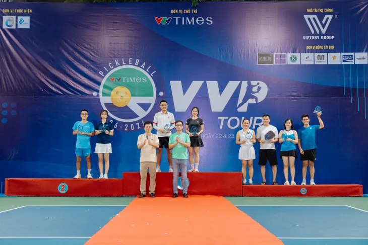 VTV Times Pickleball - VVP Tour 2024 khép lại với 13 trận chung kết ấn tượng, kịch tính - Ảnh 3. VTV Times Pickleball - VVP Tour 2024 khép lại với 13 trận chung kết ấn tượng, kịch tính - Ảnh 3.