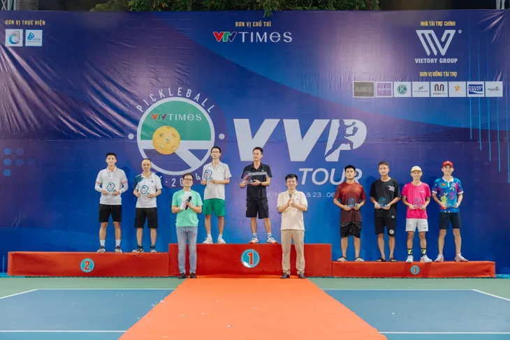 VTV Times Pickleball - VVP Tour 2024 khép lại với 13 trận chung kết ấn tượng, kịch tính - Ảnh 6. VTV Times Pickleball - VVP Tour 2024 khép lại với 13 trận chung kết ấn tượng, kịch tính - Ảnh 6.