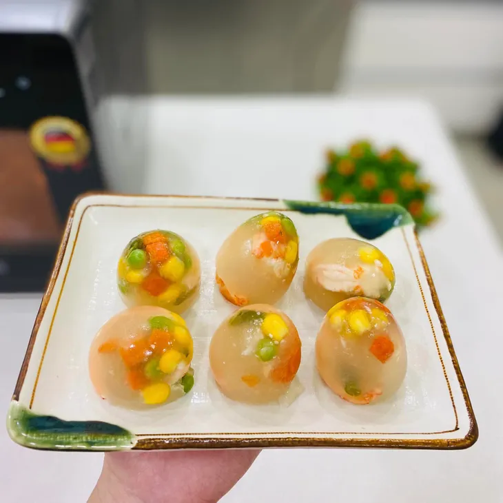Ấn tượng với món tôm pha lê đẹp mắt - Ảnh 11. Ấn tượng với món tôm pha lê đẹp mắt - Ảnh 11.