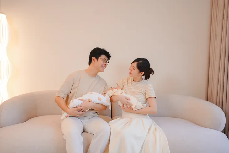 Gia đình truyền hình Mạnh Cường - Hương Giang: Mọi mơ ước giờ gói gọn trong các con - Ảnh 6. Gia đình truyền hình Mạnh Cường - Hương Giang: Mọi mơ ước giờ gói gọn trong các con - Ảnh 6.