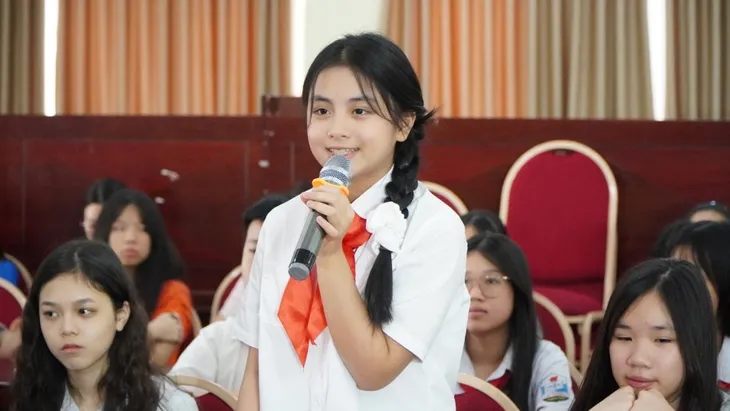 Thiếu nhi Thủ đô “nói lời hay, làm việc tốt, ứng xử văn minh” - Ảnh 3. Thiếu nhi Thủ đô “nói lời hay, làm việc tốt, ứng xử văn minh” - Ảnh 3.