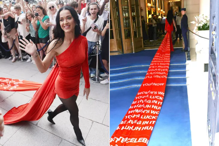 Katy Perry gây xôn xao tại Tuần lễ Thời trang Paris để quảng bá album mới - Ảnh 1. Katy Perry gây xôn xao tại Tuần lễ Thời trang Paris để quảng bá album mới - Ảnh 1.