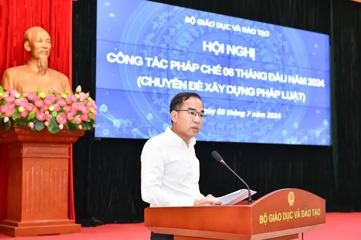 Tăng cường chất lượng văn bản quy phạm pháp luật, thúc đẩy đổi mới giáo dục - Ảnh 1. Tăng cường chất lượng văn bản quy phạm pháp luật, thúc đẩy đổi mới giáo dục - Ảnh 1.