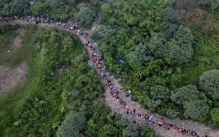 Panama đóng một số cửa khẩu nhằm giảm bớt làn sóng di cư - Ảnh 1. Panama đóng một số cửa khẩu nhằm giảm bớt làn sóng di cư - Ảnh 1.