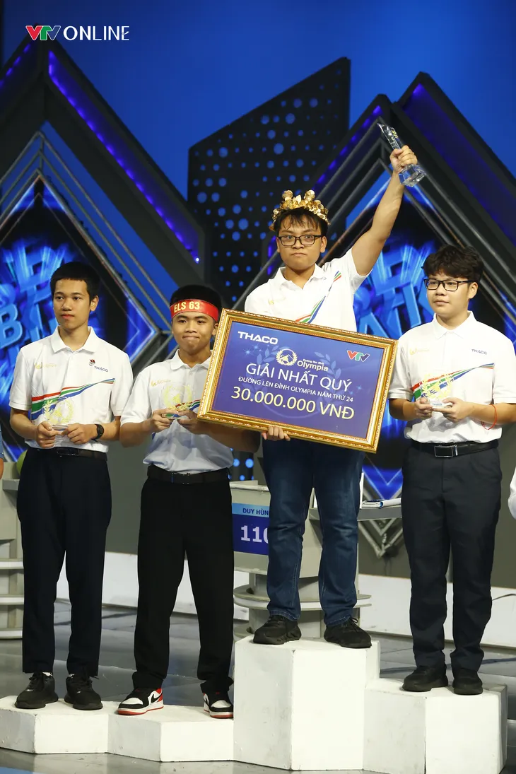 Lộ diện nam sinh giành tấm vé thứ 3 Chung kết Đường lên đỉnh Olympia 2024 - Ảnh 17. Lộ diện nam sinh giành tấm vé thứ 3 Chung kết Đường lên đỉnh Olympia 2024 - Ảnh 17.