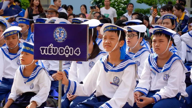 Khánh Hòa: Khai mạc chương trình Chúng em là chiến sỹ Hải quân năm 2024 - Ảnh 4. Khánh Hòa: Khai mạc chương trình Chúng em là chiến sỹ Hải quân năm 2024 - Ảnh 4.