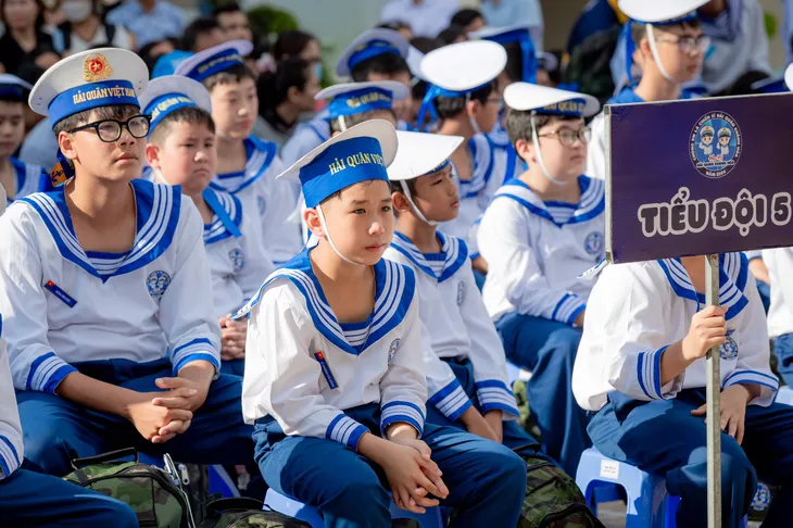 Khánh Hòa: Khai mạc chương trình Chúng em là chiến sỹ Hải quân năm 2024 - Ảnh 7. Khánh Hòa: Khai mạc chương trình Chúng em là chiến sỹ Hải quân năm 2024 - Ảnh 7.