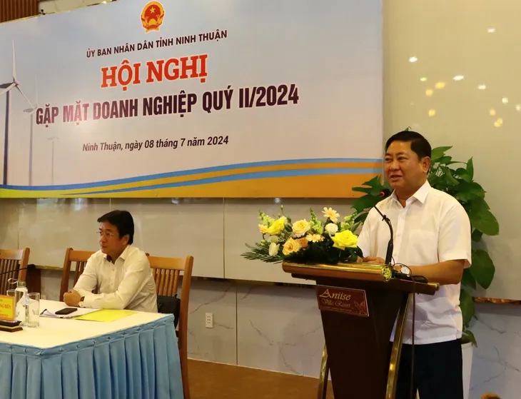 Ninh Thuận tìm mọi cách tháo gỡ khó khăn cho doanh nghiệp - Ảnh 2. Ninh Thuận tìm mọi cách tháo gỡ khó khăn cho doanh nghiệp - Ảnh 2.