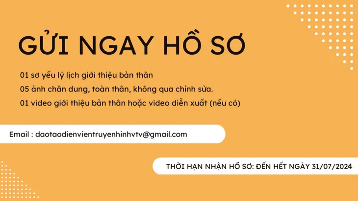 Khóa đào tạo diễn viên truyền hình 2024 hoàn toàn miễn phí - Ảnh 2. Khóa đào tạo diễn viên truyền hình 2024 hoàn toàn miễn phí - Ảnh 2.