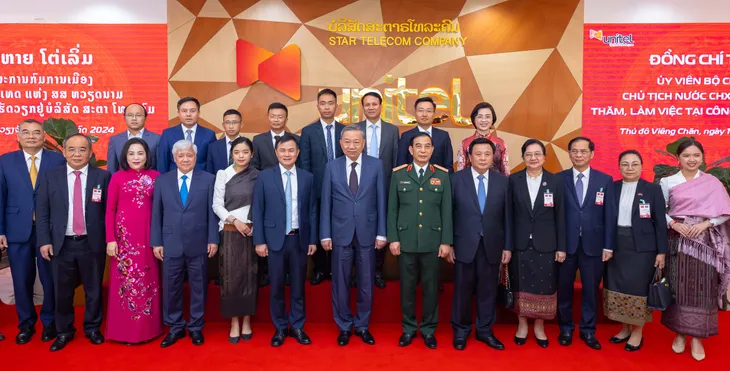 Thương hiệu Viettel tại Lào là hình mẫu cho hợp tác kinh tế giữa hai nước - Ảnh 1. Thương hiệu Viettel tại Lào là hình mẫu cho hợp tác kinh tế giữa hai nước - Ảnh 1.
