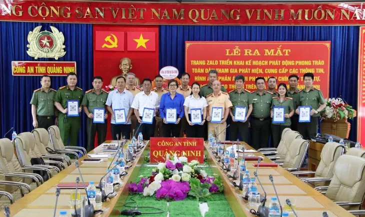 Công an Quảng Ninh chính thức tiếp nhận phản ánh của người dân về TTATGT qua Zalo - Ảnh 1. Công an Quảng Ninh chính thức tiếp nhận phản ánh của người dân về TTATGT qua Zalo - Ảnh 1.