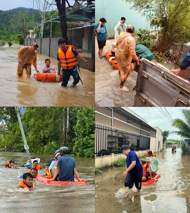TP Phú Quốc: Hỗ trợ người dân ứng phó mưa lớn gây lũ lụt cục bộ - Ảnh 1. TP Phú Quốc: Hỗ trợ người dân ứng phó mưa lớn gây lũ lụt cục bộ - Ảnh 1.