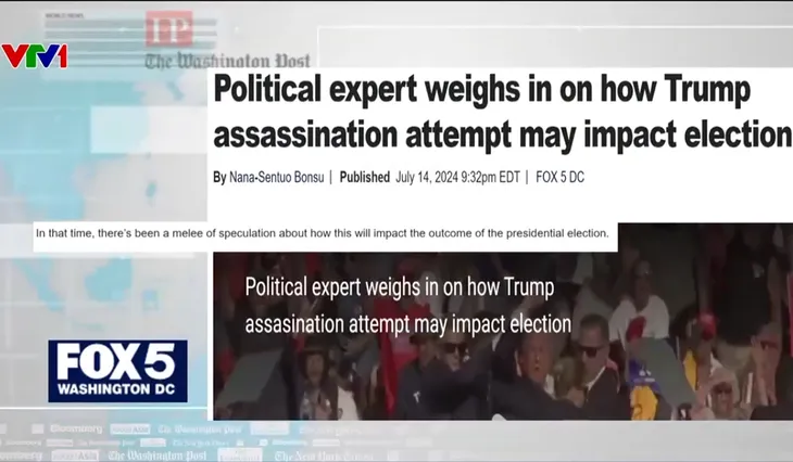 Vụ ám sát ông Donald Trump: Lời cảnh báo về sự chia rẽ và nguy cơ bạo lực chính trị ở Mỹ - Ảnh 1. Vụ ám sát ông Donald Trump: Lời cảnh báo về sự chia rẽ và nguy cơ bạo lực chính trị ở Mỹ - Ảnh 1.