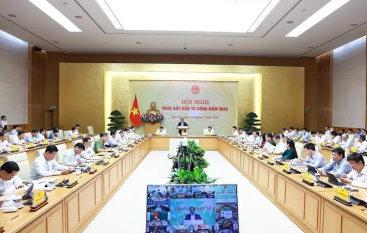 Thủ tướng chủ trì Hội nghị toàn quốc về thúc đẩy đầu tư công - Ảnh 1. Thủ tướng chủ trì Hội nghị toàn quốc về thúc đẩy đầu tư công - Ảnh 1.