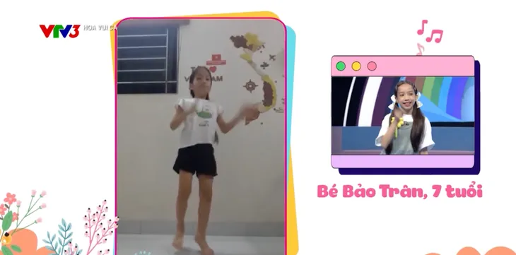 Hoa vui ca: Những video nhí nhảnh của các khán giả nhí - Ảnh 4. Hoa vui ca: Những video nhí nhảnh của các khán giả nhí - Ảnh 4.