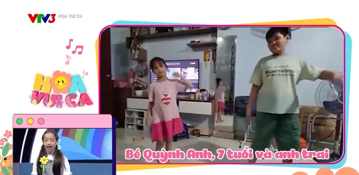 Hoa vui ca: Những video nhí nhảnh của các khán giả nhí - Ảnh 3. Hoa vui ca: Những video nhí nhảnh của các khán giả nhí - Ảnh 3.
