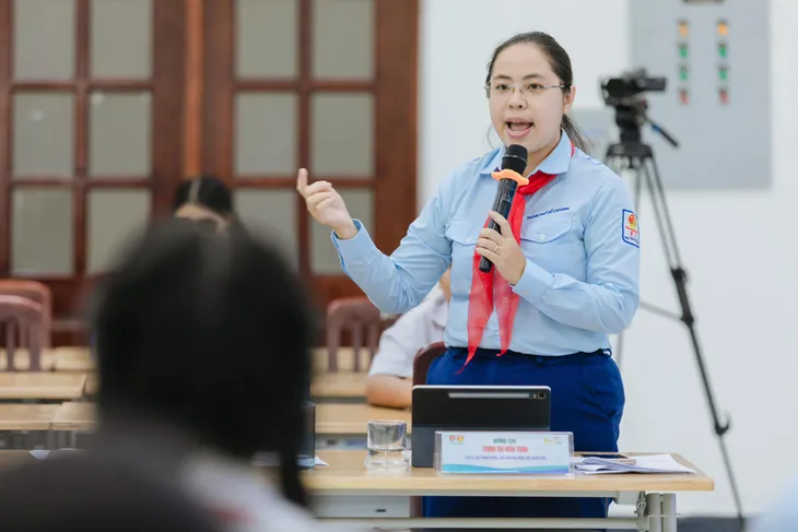 TP Hồ Chí Minh tổ chức kỳ họp Hội đồng Trẻ em lần thứ 14 - Ảnh 2. TP Hồ Chí Minh tổ chức kỳ họp Hội đồng Trẻ em lần thứ 14 - Ảnh 2.