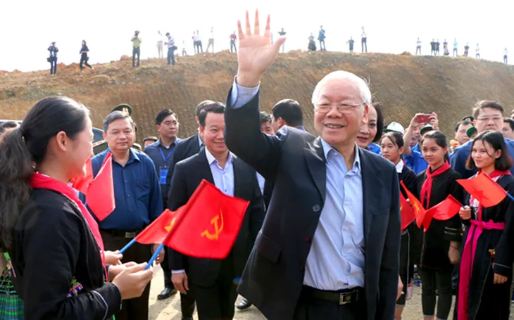Tình cảm của Tổng Bí thư Nguyễn Phú Trọng dành cho đồng bào các dân tộc vùng Tây Bắc - Ảnh 1. Tình cảm của Tổng Bí thư Nguyễn Phú Trọng dành cho đồng bào các dân tộc vùng Tây Bắc - Ảnh 1.