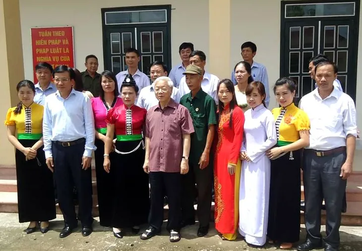 Tình cảm của Tổng Bí thư Nguyễn Phú Trọng dành cho đồng bào các dân tộc vùng Tây Bắc - Ảnh 9. Tình cảm của Tổng Bí thư Nguyễn Phú Trọng dành cho đồng bào các dân tộc vùng Tây Bắc - Ảnh 9.