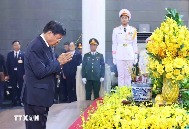 Lãnh đạo các quốc gia, các đoàn quốc tế viếng Tổng Bí thư Nguyễn Phú Trọng - Ảnh 2. Lãnh đạo các quốc gia, các đoàn quốc tế viếng Tổng Bí thư Nguyễn Phú Trọng - Ảnh 2.