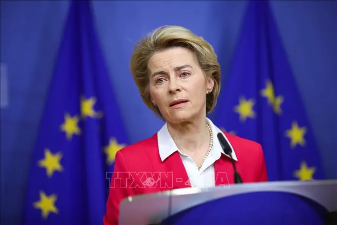 EU chuyển tài sản đóng băng của Nga cho Ukraine - Ảnh 1. EU chuyển tài sản đóng băng của Nga cho Ukraine - Ảnh 1.