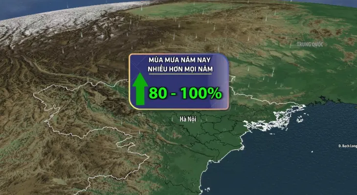 El Nino dần chuyển sang La Nina, tháng 8 miền Bắc cao điểm mưa lũ - Ảnh 2. El Nino dần chuyển sang La Nina, tháng 8 miền Bắc cao điểm mưa lũ - Ảnh 2.