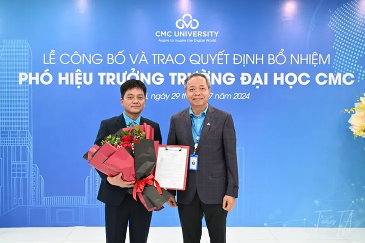Trường Đại học CMC bổ nhiệm chuyên gia về AI làm Phó Hiệu trưởng - Ảnh 2.