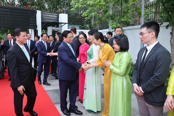 Thủ tướng Phạm Minh Chính: Dù ở đâu chúng ta cũng tự hào là người Việt Nam - Ảnh 1. Thủ tướng Phạm Minh Chính: Dù ở đâu chúng ta cũng tự hào là người Việt Nam - Ảnh 1.
