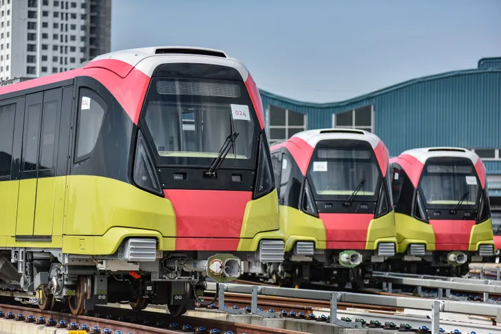 Nỗ lực đưa đường sắt trên cao đoạn Nhổn – ga Hà Nội vận hành vào đầu tháng 8/2024 - Ảnh 1. Nỗ lực đưa đường sắt trên cao đoạn Nhổn – ga Hà Nội vận hành vào đầu tháng 8/2024 - Ảnh 1.