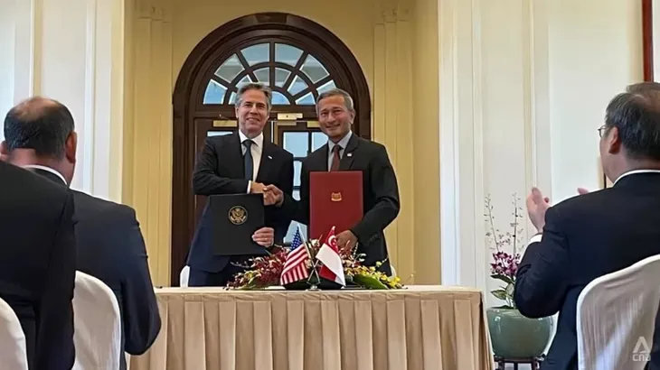 Singapore và Mỹ ký thỏa thuận bước ngoặt về công nghệ hạt nhân - Ảnh 1. Singapore và Mỹ ký thỏa thuận bước ngoặt về công nghệ hạt nhân - Ảnh 1.
