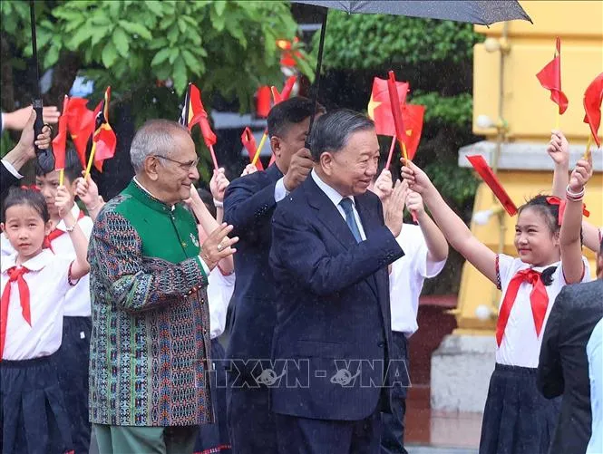 Chủ tịch nước Tô Lâm chủ trì lễ đón chính thức Tổng thống Timor Leste - Ảnh 2. Chủ tịch nước Tô Lâm chủ trì lễ đón chính thức Tổng thống Timor Leste - Ảnh 2.