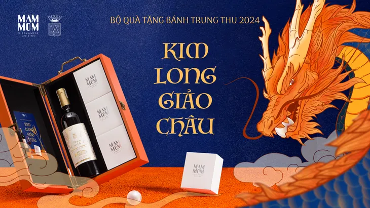 Bộ quà tặng bánh trung thu cao cấp MAMMOM - Thay lời tri ân - Ảnh 1. Bộ quà tặng bánh trung thu cao cấp MAMMOM - Thay lời tri ân - Ảnh 1.