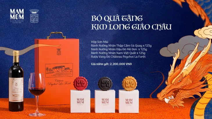 Bộ quà tặng bánh trung thu cao cấp MAMMOM - Thay lời tri ân - Ảnh 2. Bộ quà tặng bánh trung thu cao cấp MAMMOM - Thay lời tri ân - Ảnh 2.
