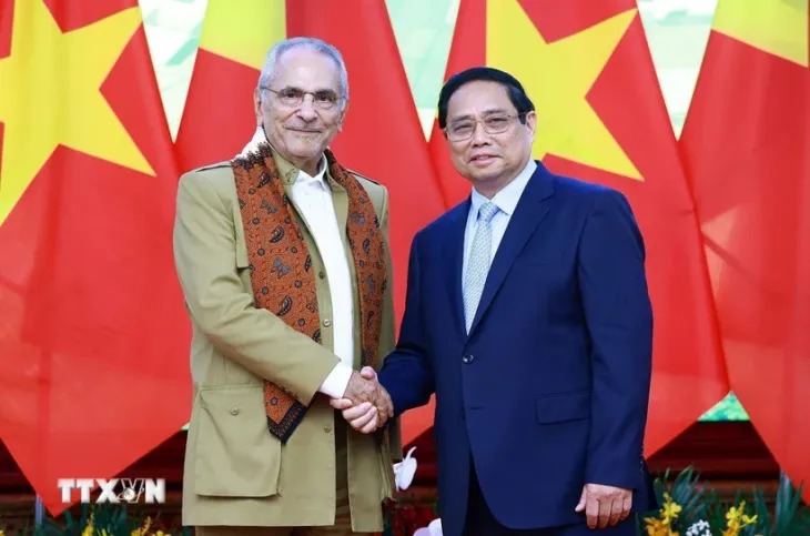 Tổng thống Timor-Leste kết thúc tốt đẹp chuyến thăm cấp Nhà nước đến Việt Nam - Ảnh 1. Tổng thống Timor-Leste kết thúc tốt đẹp chuyến thăm cấp Nhà nước đến Việt Nam - Ảnh 1.
