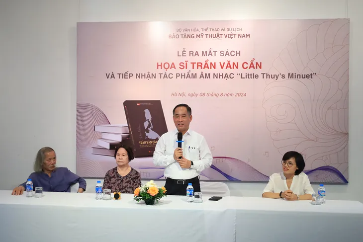 Ra mắt sách về những tác phẩm đặc sắc của danh họa Trần Văn Cẩn - Ảnh 4.