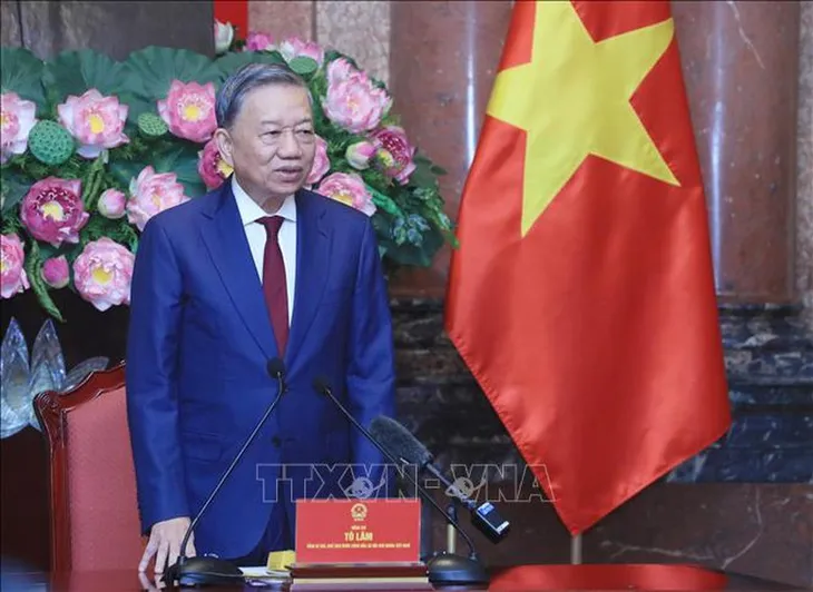Tổng Bí thư, Chủ tịch nước Tô Lâm gặp mặt cựu chiến binh Sư đoàn 308 - Ảnh 2. Tổng Bí thư, Chủ tịch nước Tô Lâm gặp mặt cựu chiến binh Sư đoàn 308 - Ảnh 2.