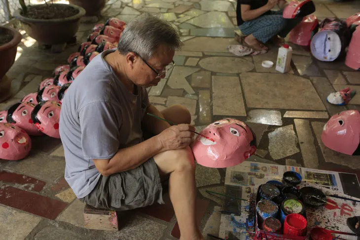 Làng Ông Hảo - Nơi lưu giữ nghề làm đồ chơi Trung thu truyền thống - Ảnh 2. Làng Ông Hảo - Nơi lưu giữ nghề làm đồ chơi Trung thu truyền thống - Ảnh 2.