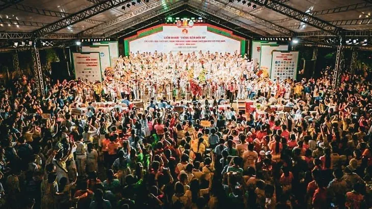 Khai mạc Liên hoan Tiếng kèn Đội ta khu vực phía Nam - Ảnh 3. Khai mạc Liên hoan Tiếng kèn Đội ta khu vực phía Nam - Ảnh 3.