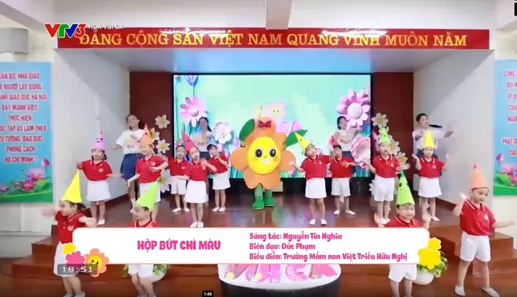 Hoa vui ca: Cùng vui hát ca với các bạn nhỏ - Ảnh 2. Hoa vui ca: Cùng vui hát ca với các bạn nhỏ - Ảnh 2.