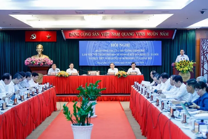 Thủ tướng Phạm Minh Chính: Phát triển Thành phố Hồ Chí Minh với tinh thần “6 tiên phong” - Ảnh 3. Thủ tướng Phạm Minh Chính: Phát triển Thành phố Hồ Chí Minh với tinh thần “6 tiên phong” - Ảnh 3.